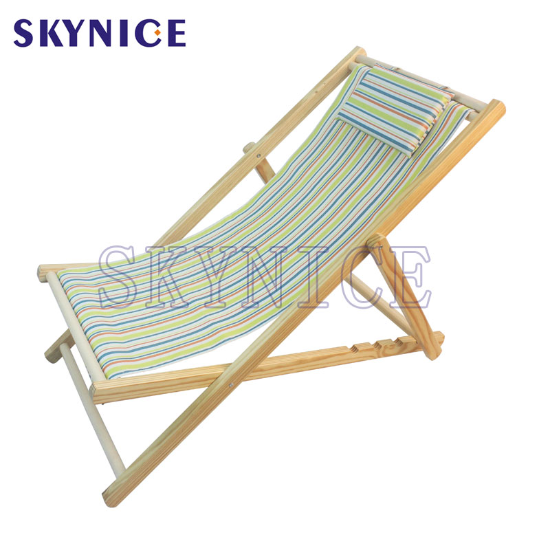 Sunshine Wood Lounge Deck stol