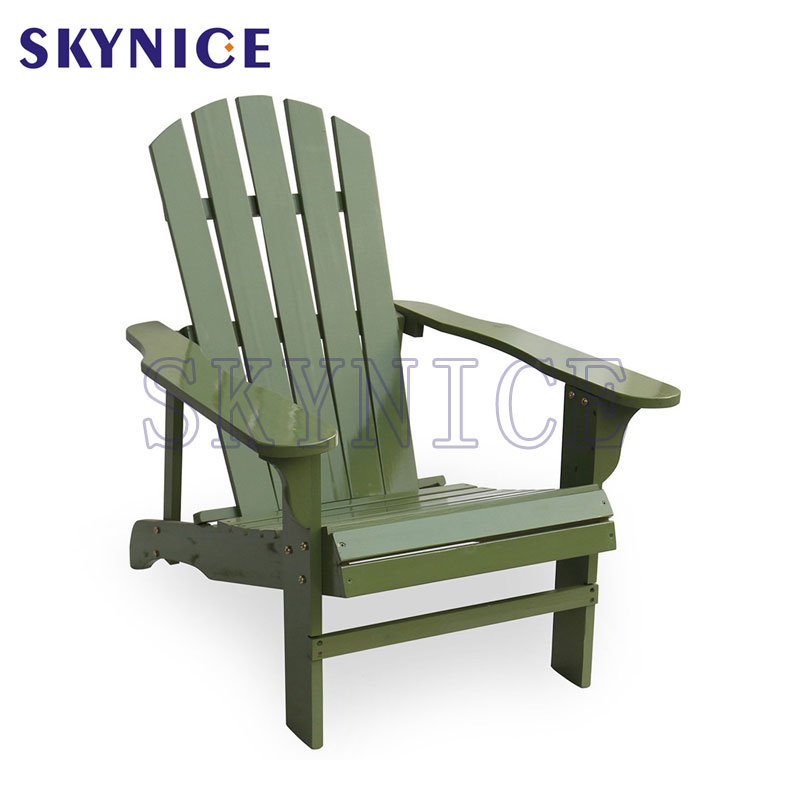 Udendørs Patio møbler Reclining Beach Wood Garden Chair